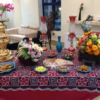 سفره شب چله در هتل اهراب تبريز